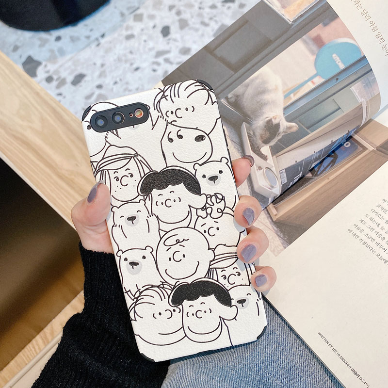 GXR Iphone 12 Pro Max 11pro Max X XS XR XS max 6 6S 7 8plus SE 2020 Loverly Charlie Anti-fall Soft Case Cover #8