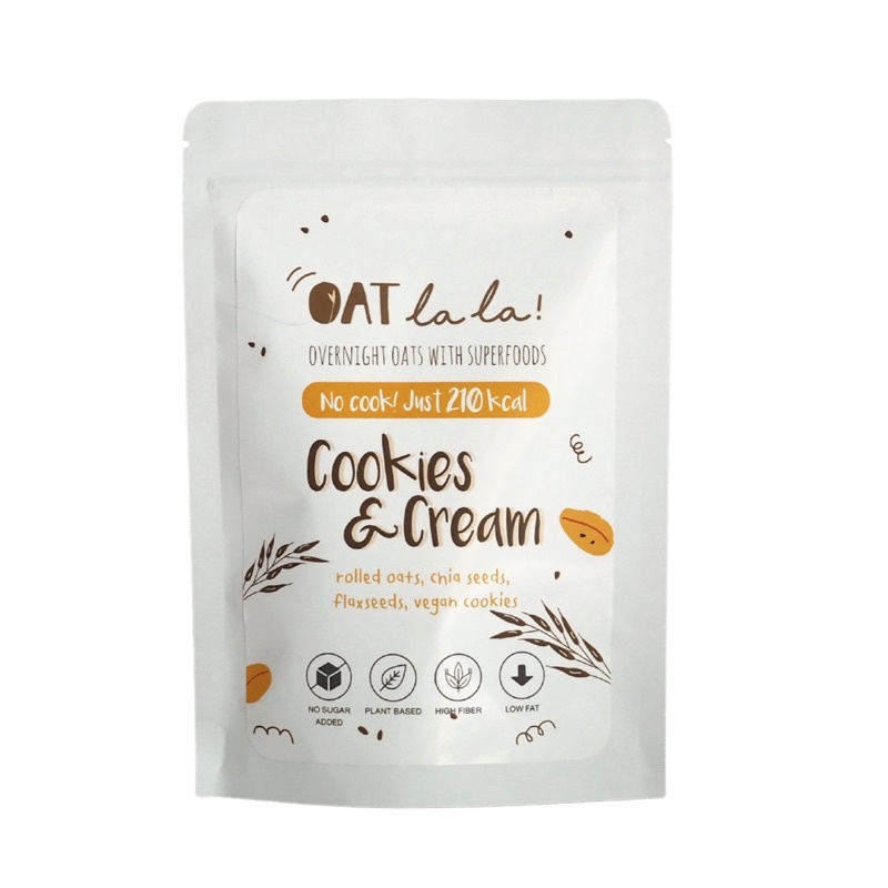 Cookies 'n' Cream - Overnight oats with superfoods