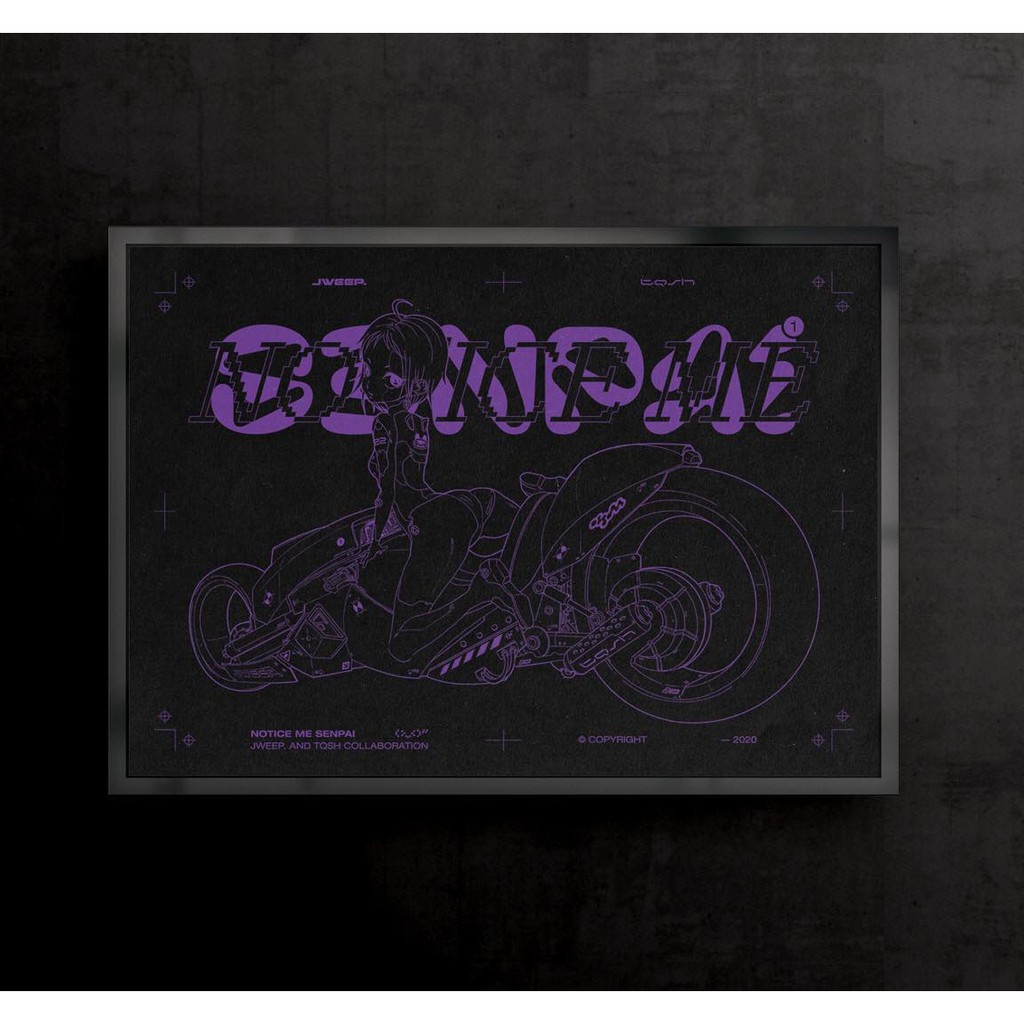 QWERTY SCREEN PRINTED A2 by JWEEP. x T.Q.S.H.