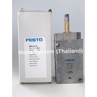 Festo MFH-5-1/4 Tiger Classic Valve, Solenoid Valveโซลินอยด์วาล์วลม