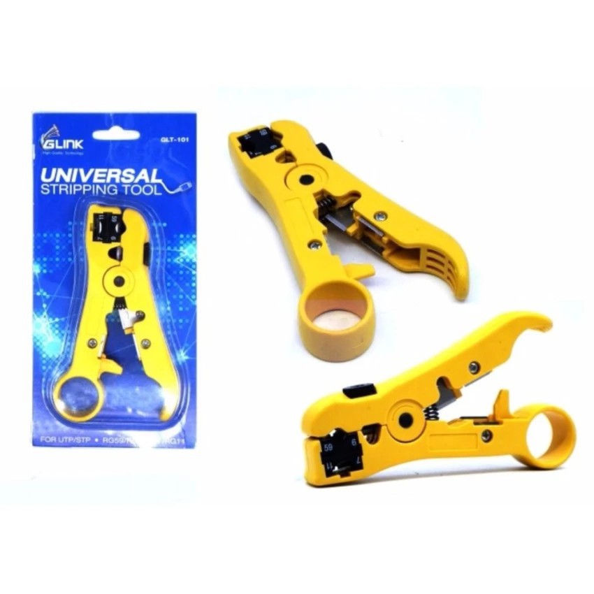 คีมปอกสาย RG59 / RG6 / RG11 และสายแลน