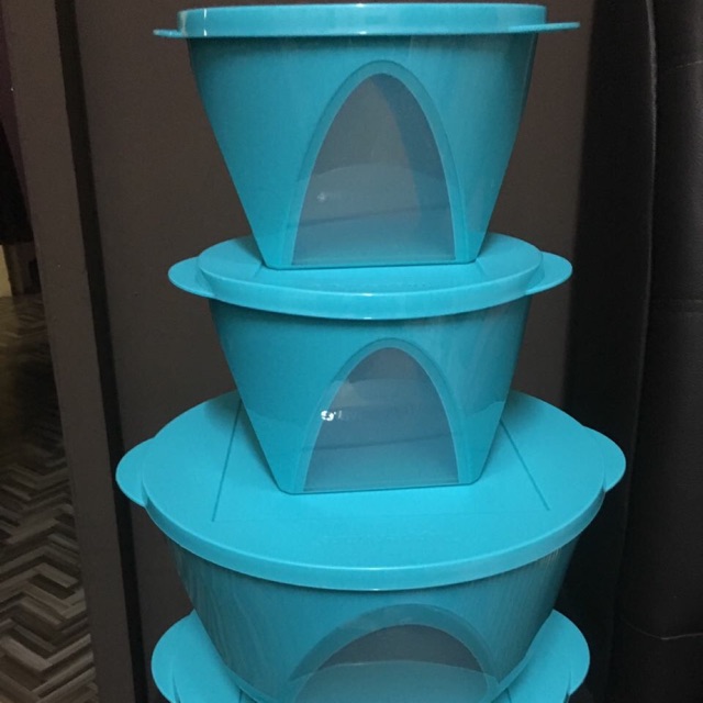 ชามกลางแจ้ง Tupperware (4)1.5Lx2 4.3Lx2