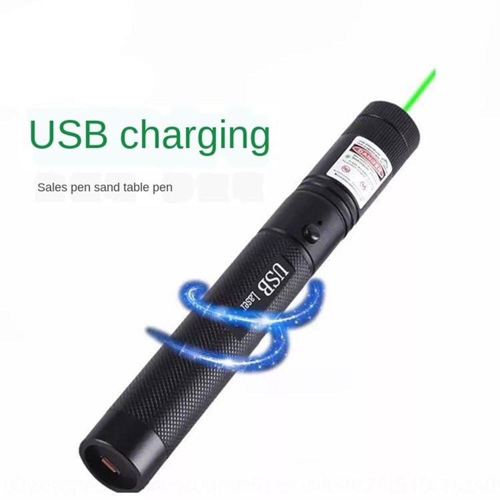 ﹍Green Laser Pointer USB Charging 303 High Power 5 MW Red Dot Laser