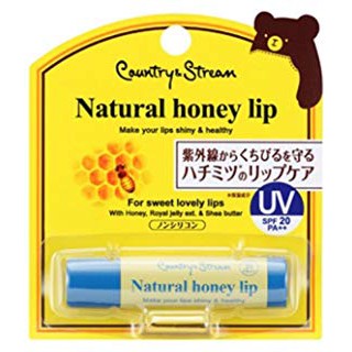 Country & Stream Natural Honey UV Lip Cream SPF 20 PA+++ ลิปมัน ลิปครีม ลิปบาล์ม ลิปบำรุง ลิปทรีทเมน