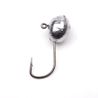 10pcs/bag 2g 3g 4g 5g micro small crank Jig head hook fishing hook lead head Jig lure hard bait soft worm jig hook for fishing