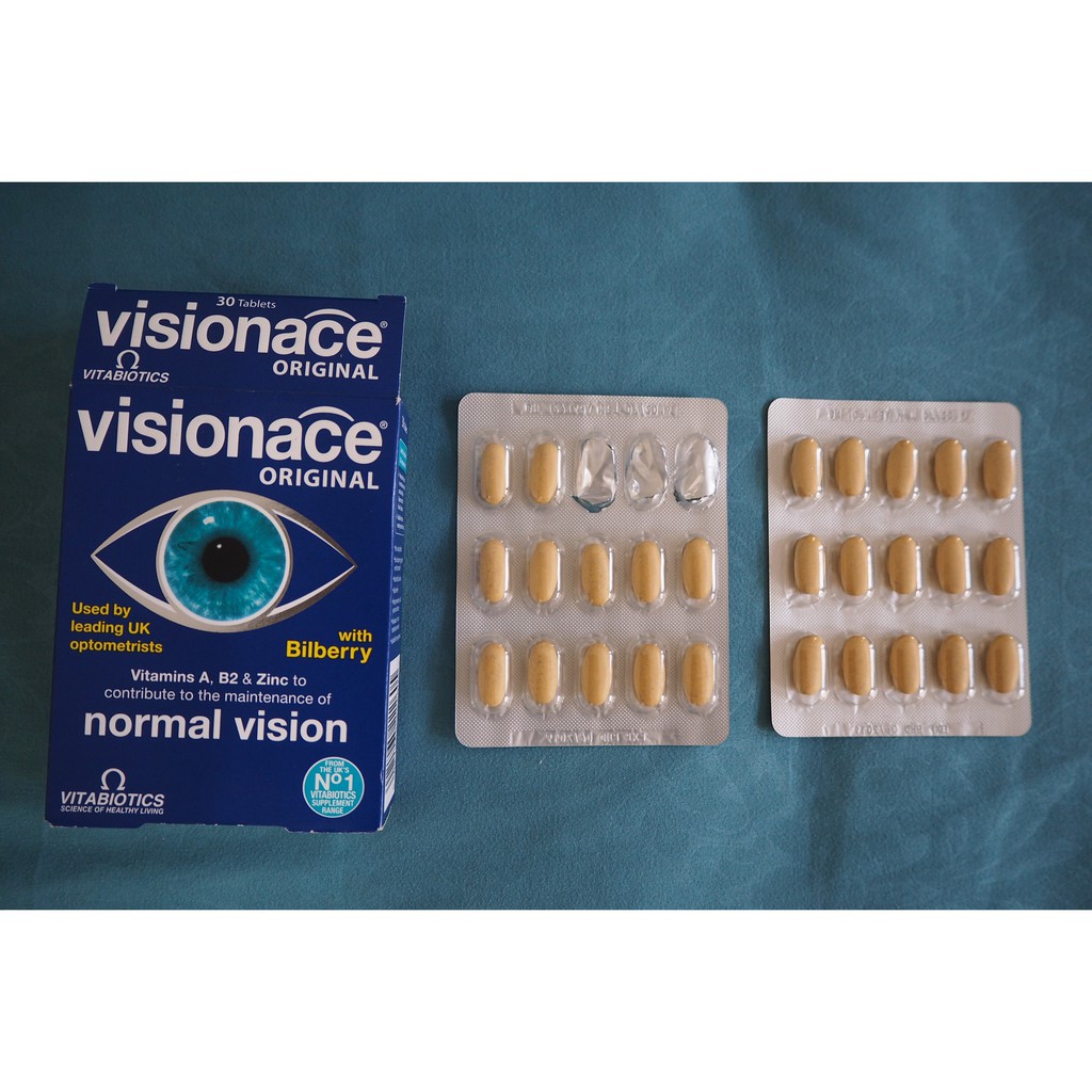 Visionace Original วิตามินบำรุงสายตา ยอดขายอันดับ 1 ในยุโรป