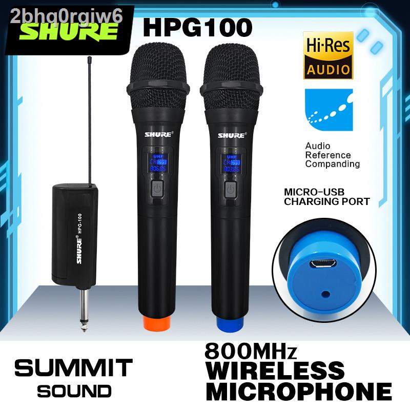 SHURE HPG100 (can charger battery have) frequency UHF wireless