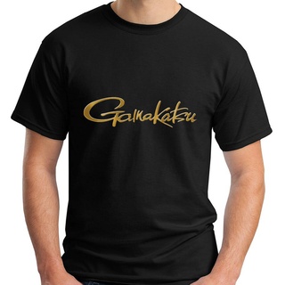 [S-5XL]เสื้อยืดลําลอง แขนสั้น พิมพ์ลายโลโก้ Gamakatsu สีดํา เข้ากับทุกการแต่งกาย สําหรับผู้ชาย 821226