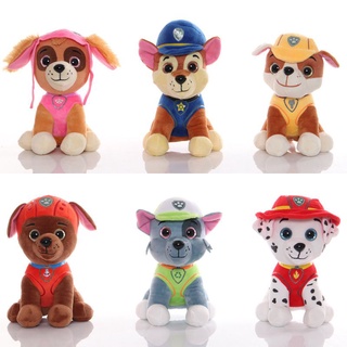 ตุ๊กตาฟิกเกอร์ Paw Patrol Dog Marshall Rubble Chase Rocky ของเล่นสําหรับเด็ก