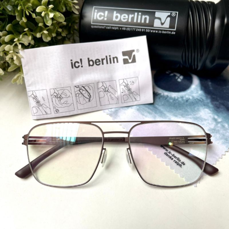 กรอบแว่น ic berlin •sandro k• งานพรีเมี่ยม