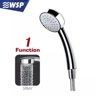 WSP ชุดหัวฝักบัวพร้อมสาย ปรับได้ 1 ระดับ MAEPING รุ่น WSP-102 (สีโครม)