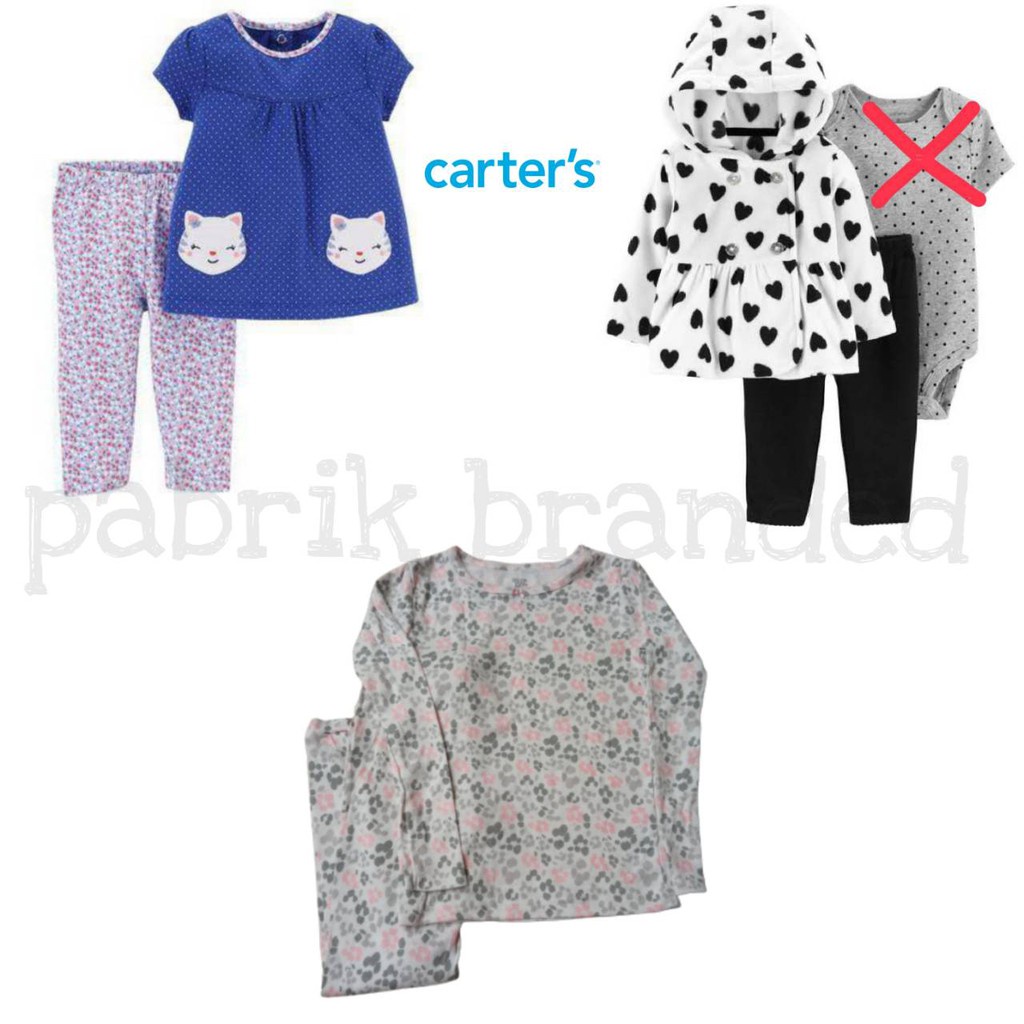 Carters brand Factory ชุดนอนเด็กผู้หญิง carkers ชุดนอนเด็กผู้หญิง ขายปลีกขายส่งราคาถูก