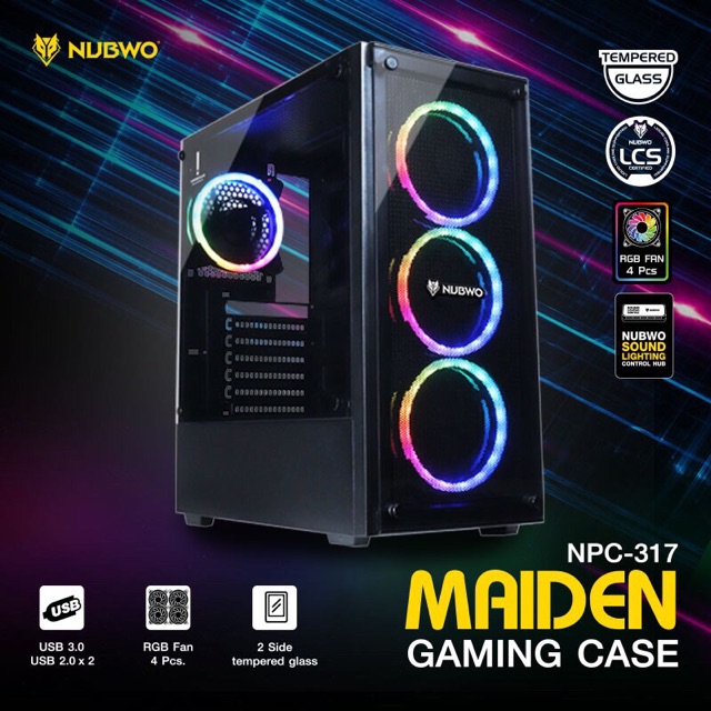 Case Numwo MAIDEN NPC- 317 ประกัน 1ปี  NEO 3 FUN