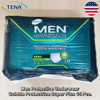 Tena® Men Protective Underwear Culotte Protectrice Super Plus 14 Pcs. ทีน่า แผ่นอนามัยลดความอับชื้น สำหรับผู้ชาย