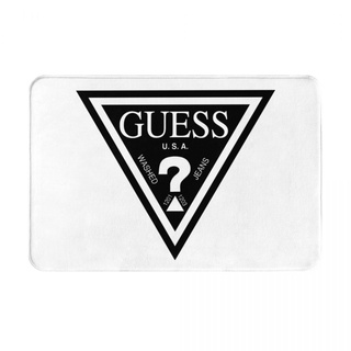 Guess (7) พรมเช็ดเท้า ผ้าสักหลาด กันลื่น ดูดซับน้ํา แห้งเร็ว 16x24 นิ้ว สําหรับห้องน้ํา พร้อมส่ง