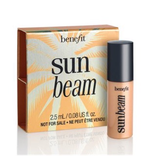 🔥แท้/กดติดตามมีโค้ดลดเหลือ283฿/พร้อมส่ง Benefit Sun Beam ขนาดทดลอง 2.5 ml.