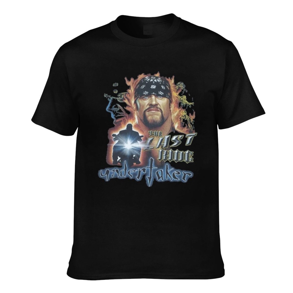 เสื้อยืด พิมพ์ลาย Wwf Wwe Roxx Undertaker The Phenom Last Ride สําหรับผู้ชาย