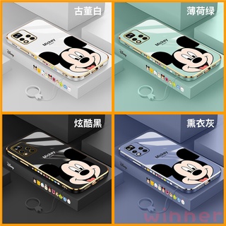 เคส Xiaomi Redmi 10 Disney Mickeyโทรศัพท์มือถือลายกล้องสําหรับ MQ