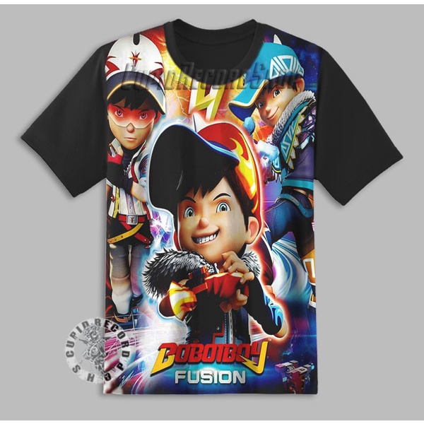 Boboiboy เสื้อเด็กชายอะนิเมะ Boboboy เสื้อยืด 3D 10101