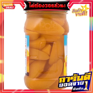 โดลลูกพีชในน้ำเชื่อมขนาด 666กรัม Dole Peaches in Syrup 666g.