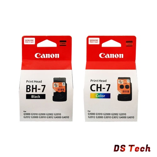 Canon BH-7+ Canon CH-7 G-Serries หัวพิมพ์ ตลับสีดำและสี G1000,G2000,G3000,G4000,G1010,G2010,G3010,G4010