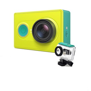 Action Camera ( Green ) + Waterproof Case ( สีเขียว )