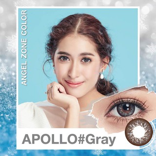 Angel Zone Color Contact Lens คอนแทคเลนส์ รุ่น Apollo สีเทา