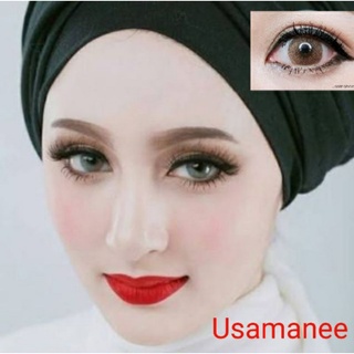 💟 Sweety plus Usamanee , Kwanusa ๑ brown gray สายตา -00 ถึง -1000 Contactlens บิ๊กอาย คอนแทคเลนส์ ราคาถูก แถมตลับฟรี