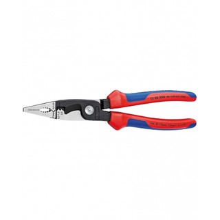 คีมรวมงานไฟฟ้า KNIPEX NO.13 82 200 Pliers for Electrical Installation  Factory Gear By Gear Garage