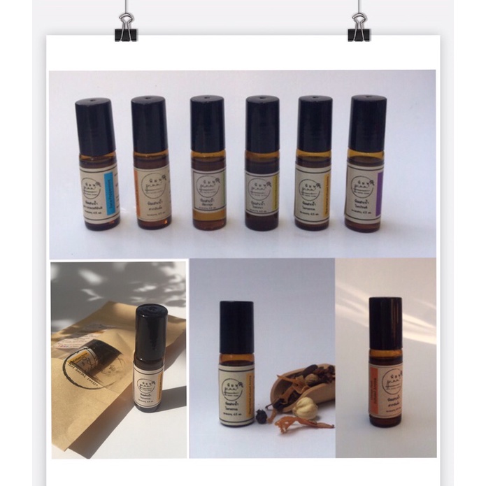 พิมพ พิมเสนน้ำอโรมา Thai Aroma Scented Inhaler ขวดลูกกลิ้ง ขนาด 4.5 ml
