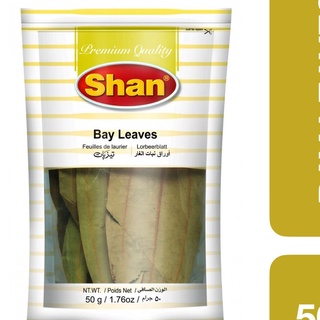 ชาน ใบ กระวาน เครื่องเทศอินเดีย Shan Indian Spices Bay Leaves 25 g