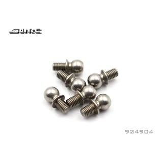 S-924904 หัวบอล 4.9mm เกลียวยาว 4mm จำนวน 6 เม็ด