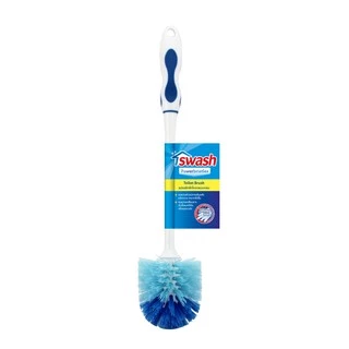 SWASH Toilet Brush Set สวอช แปรงขัดชักโครกแบบกลมพร้อมที่เก็บ ขัดห้องน้ำ