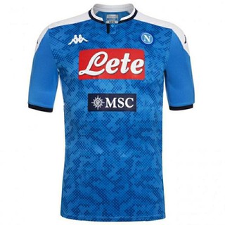 เสื้อกีฬาแขนสั้น ลายทีมชาติฟุตบอล Napoli Home 2019/20