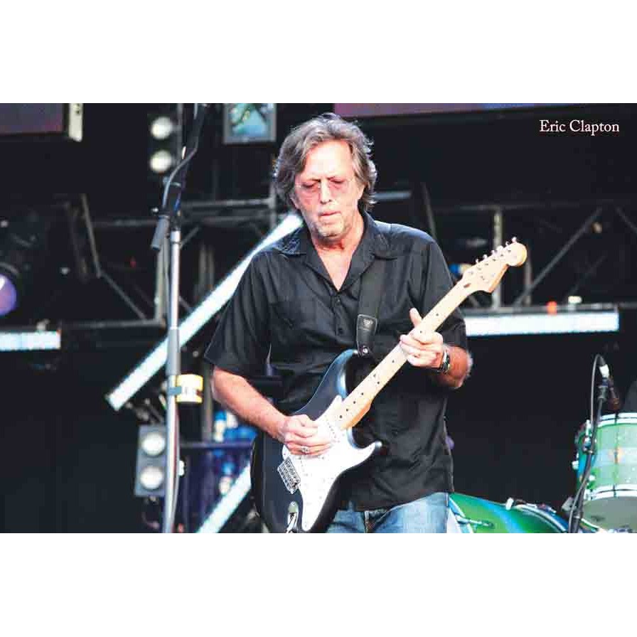 โปสเตอร์ รูปภาพ Eric Clapton เอริก แคลปตัน วงดนตรี โปสเตอร์ติดผนัง โปสเตอร์สวยๆ ภาพติดผนัง poster ส่