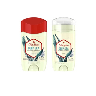 *ลด45.-ใส่โค้ด PP4SZ9G* Old Spice Fresher Deep Sea ความลึกลับจากใต้ทะเลลึก กลิ่นเอกลักษณ์สดชื่นของลมมหาสมุทร