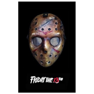 หน้ากากเจสัน Friday 13 Jason Voorhees Mask (1/1 Wearable)