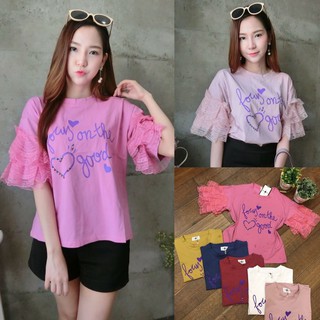 พร้อมส่ง-Hiso เสื้องาน Mongo งานสวยผ้ายืดเนื้อดี ปักลายคมชัดสวยเก๋ เลยค่ะ