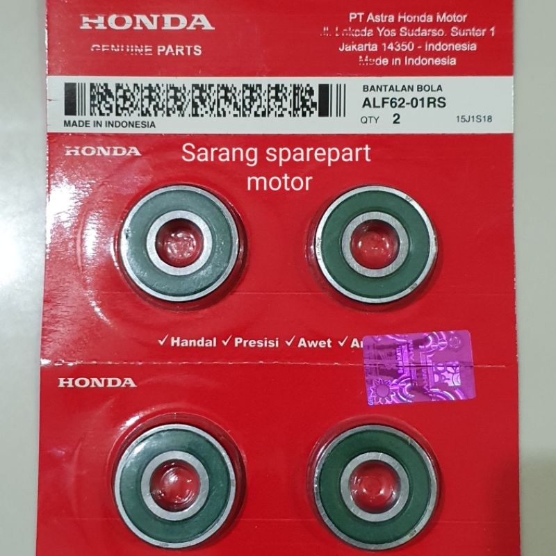 แบริ ่ งลาวา Honda 6201 RS Ball Bearing 6201RS