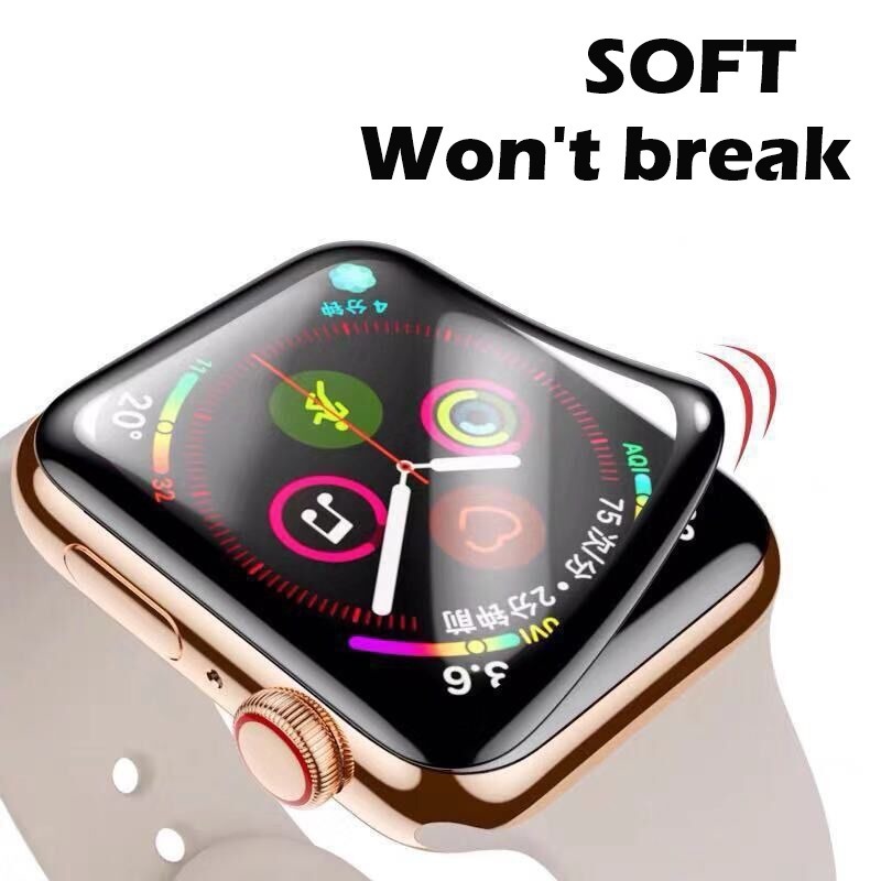 ฟิล์มกระจกนิรภัยกันรอยหน้าจอ 3d นิ่ม โค้ง สําหรับ iWatch Series Ultra S9 8 7 5 4 3 2 1 iwatch 45 มม. 41 มม. 38 42 มม. 40 44 มม. ราคา ถูกที่สุด ดีลบีเคเค