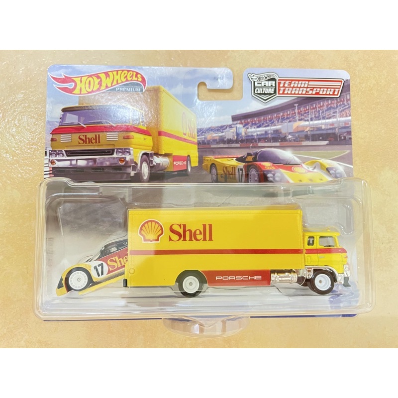 Hot Wheels ทีมขนส่ง Porsche 962 Shell Sakura Sprinter