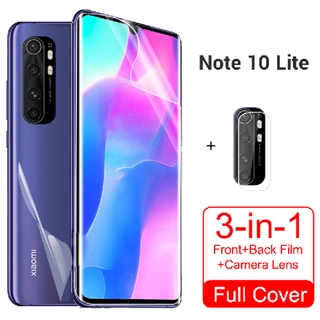 ฟิล์มไฮโดรเจลนิ่ม กันรอยหน้าจอ สําหรับ Xiaomi Mi Note 10 Lite Ultra Mi 9 9T POCO F2 Pro