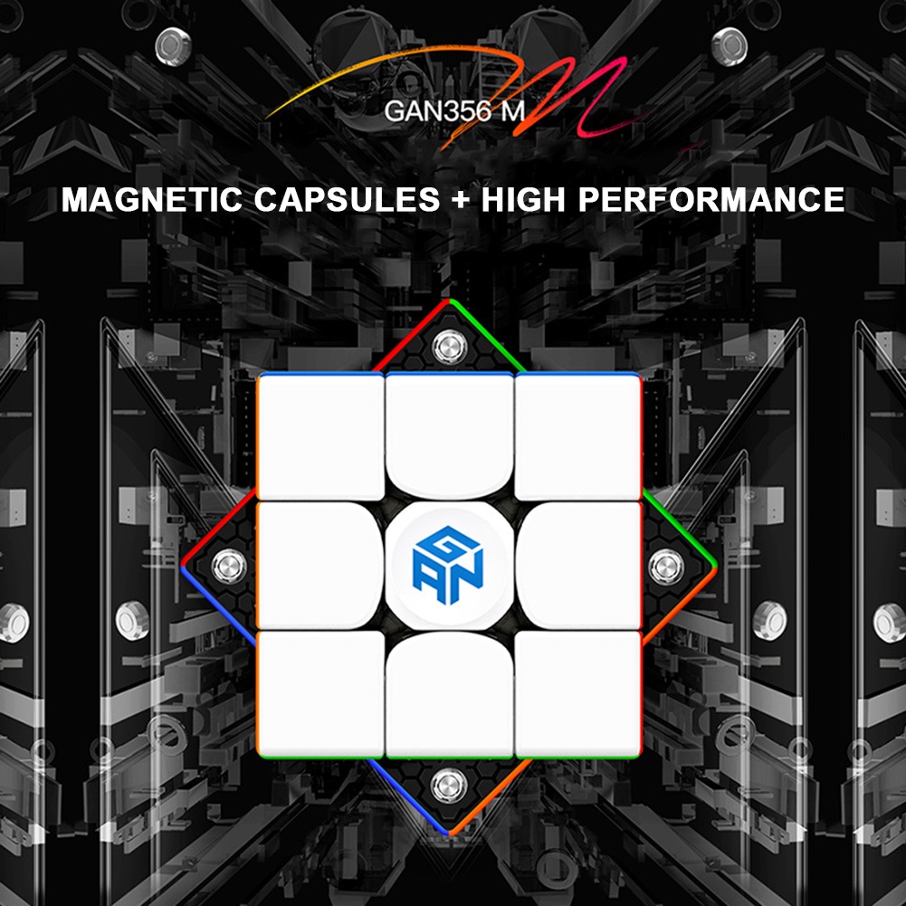 GAN 356M 3x3 แรงแม่เหล็ก รูบิค คลาสสิค Rubiks Cube ของเล่นเพื่อการศึกษา ...