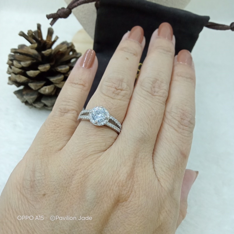 ‼️💯แหวนเงินแท้ 92.5 Moscowa Belgium