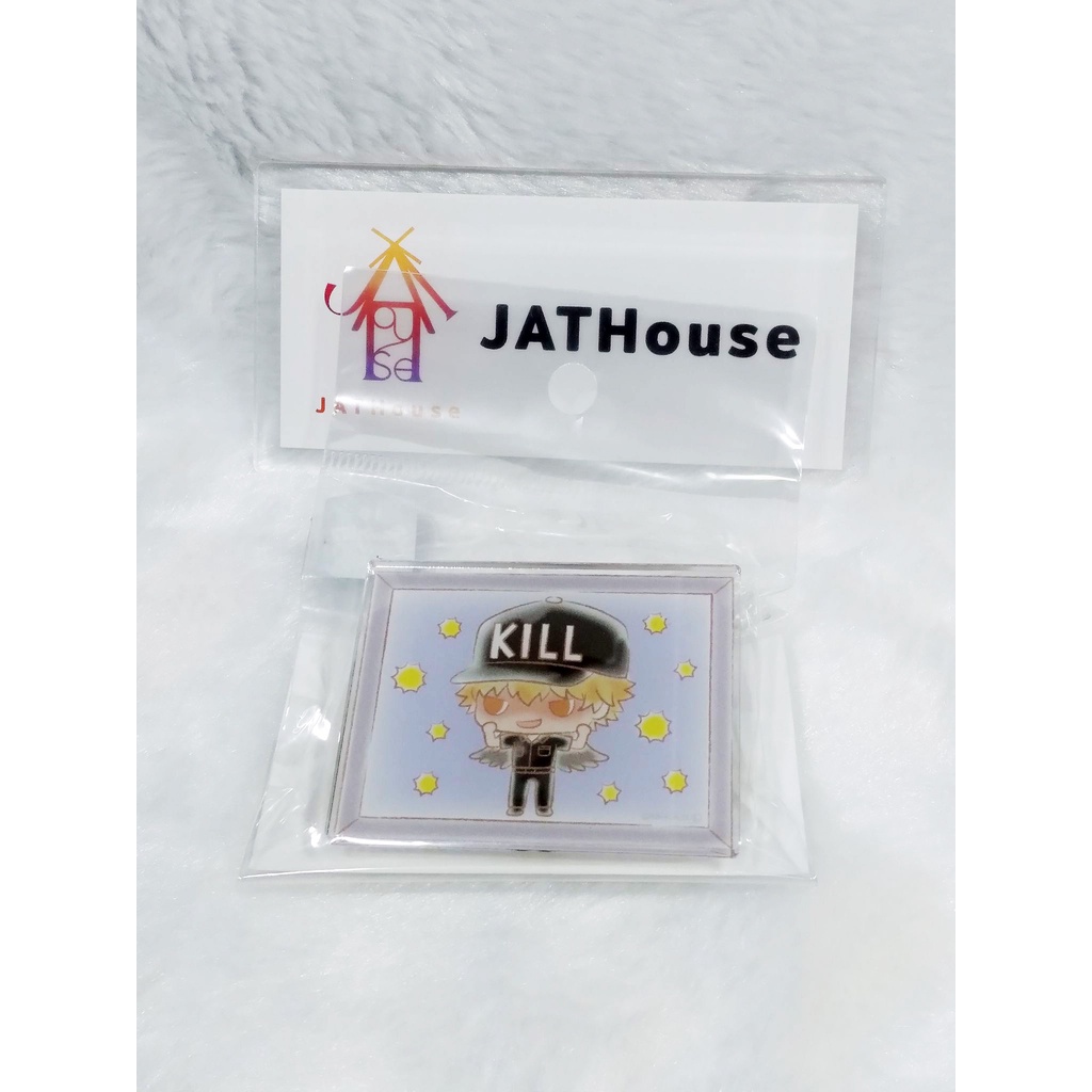 Cells at Work! Angel Series Acrylic Badge : Killer T Cell (พร้อมส่ง)