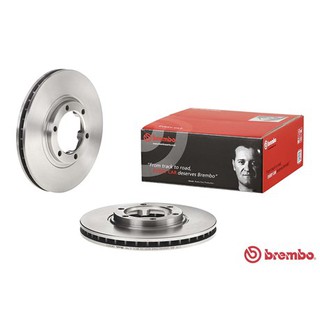 จานเบรคหน้า MITSUBISHI STRADA 2WD 4X2 K62T K64T 2.0 2.5 1995-2007 09 A304 10 BREMBO