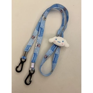 สายคล้องแมส (แบบใหม่ล่าสุด) ลายการ์ตูน มีตัวการตูนด้านหลัง พร้อมส่ง