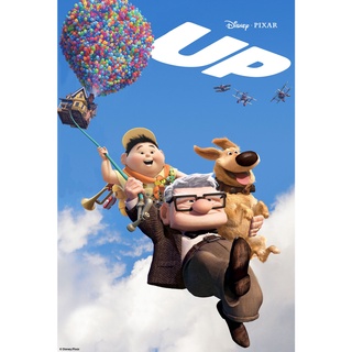 โปสเตอร์หนัง Up ปู่ซ่าบ้าพลัง แอนิเมชัน Movie Poster ภาพติดผนัง โปสเตอร์ติดผนัง ตกแต่งบ้าน รูปติดห้อง ของสะสม ร้านคนไทย