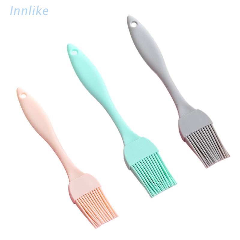 Silicones Pastry Brush Heat Resistant Oil Butter Basting Brush for BBQ Cook