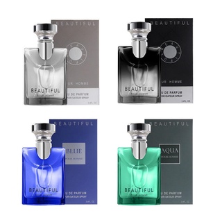 JEAN MISS BEAUTIFUL POUR HOMME น้ำหอมผู้ชาย 100ml 4กลิ่น/4สี น้ำหอมผู้ชาย หอม กลิ่นใสๆ สดชื่น พร้อมส่ง